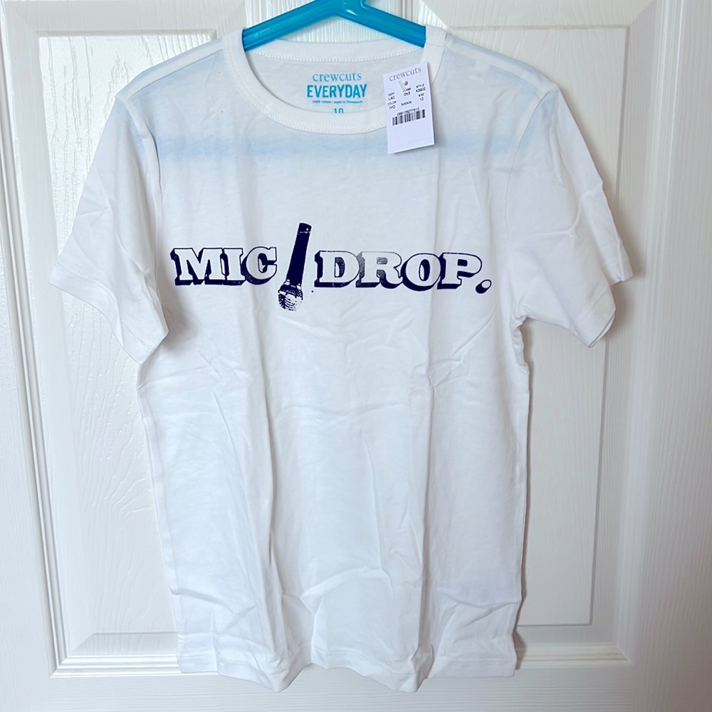 Jcrew boy’ short sleeve tee size10